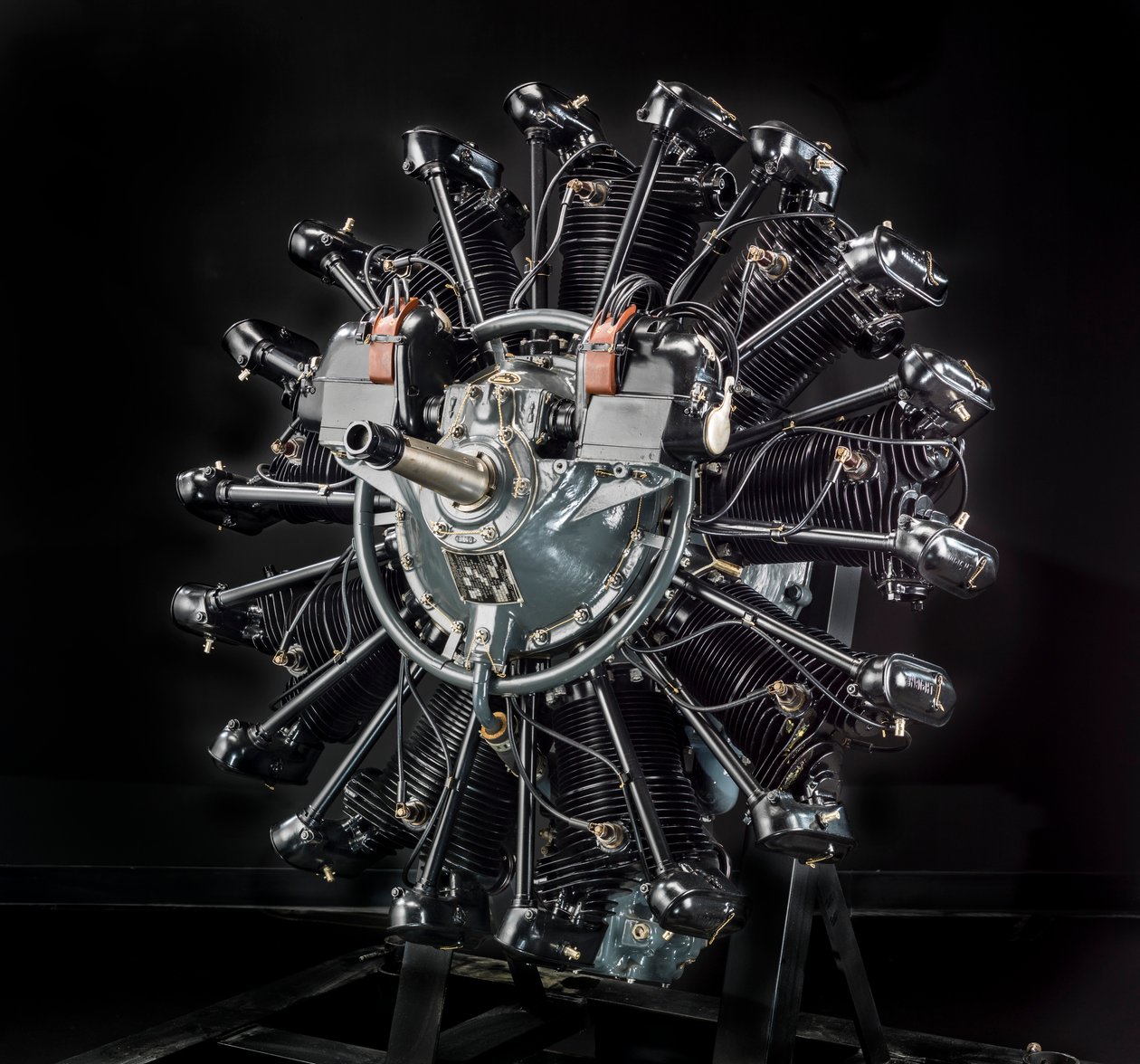 Wright Whirlwind R-790-A J-5 Radial 9 Engine, 1920s. de Wright Aeronautical