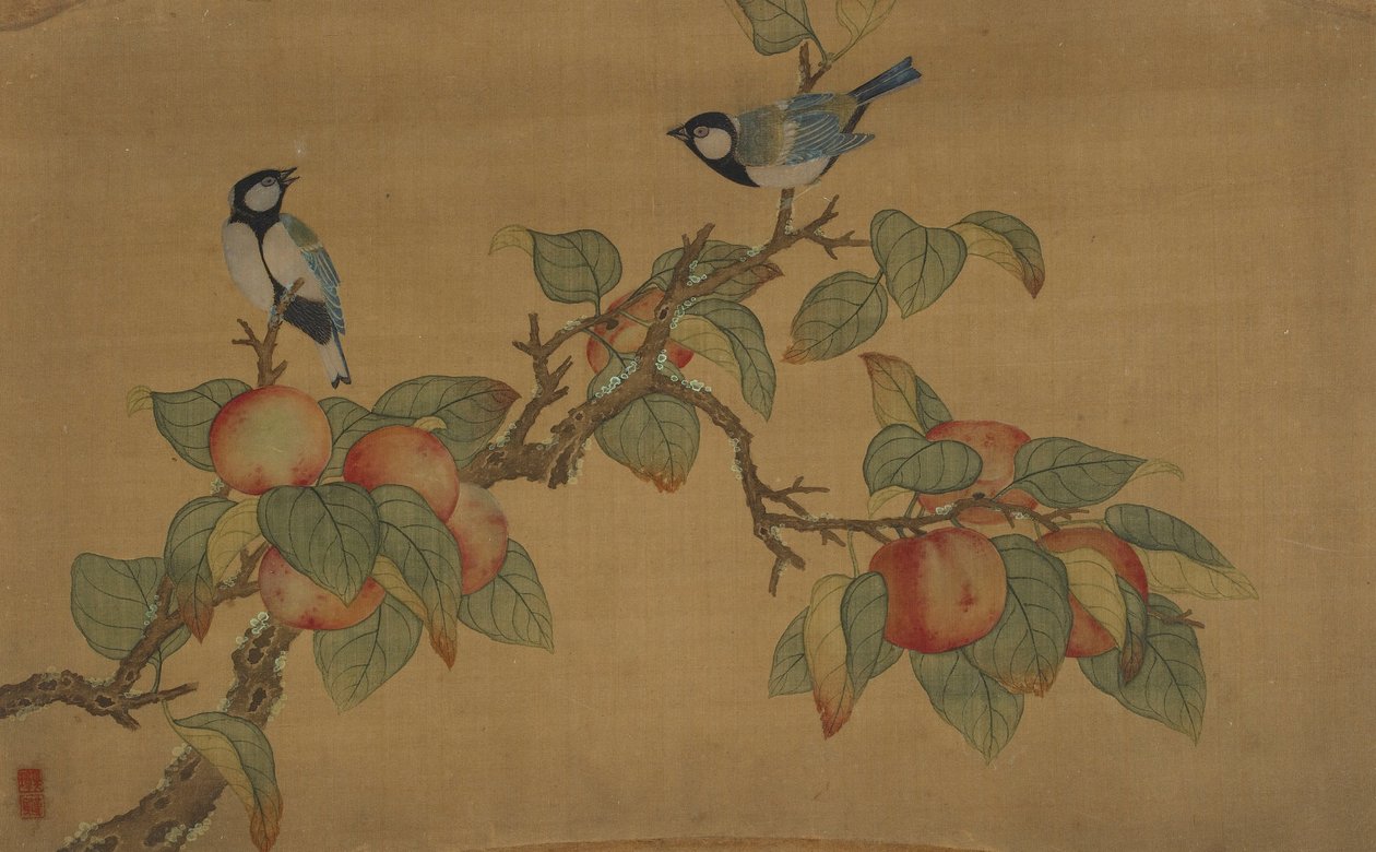Aves e Fruta de Wu Zhang