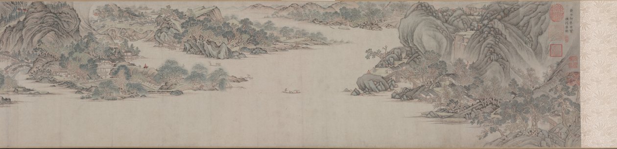 Saudando a primavera, 1600. de Wu Bin