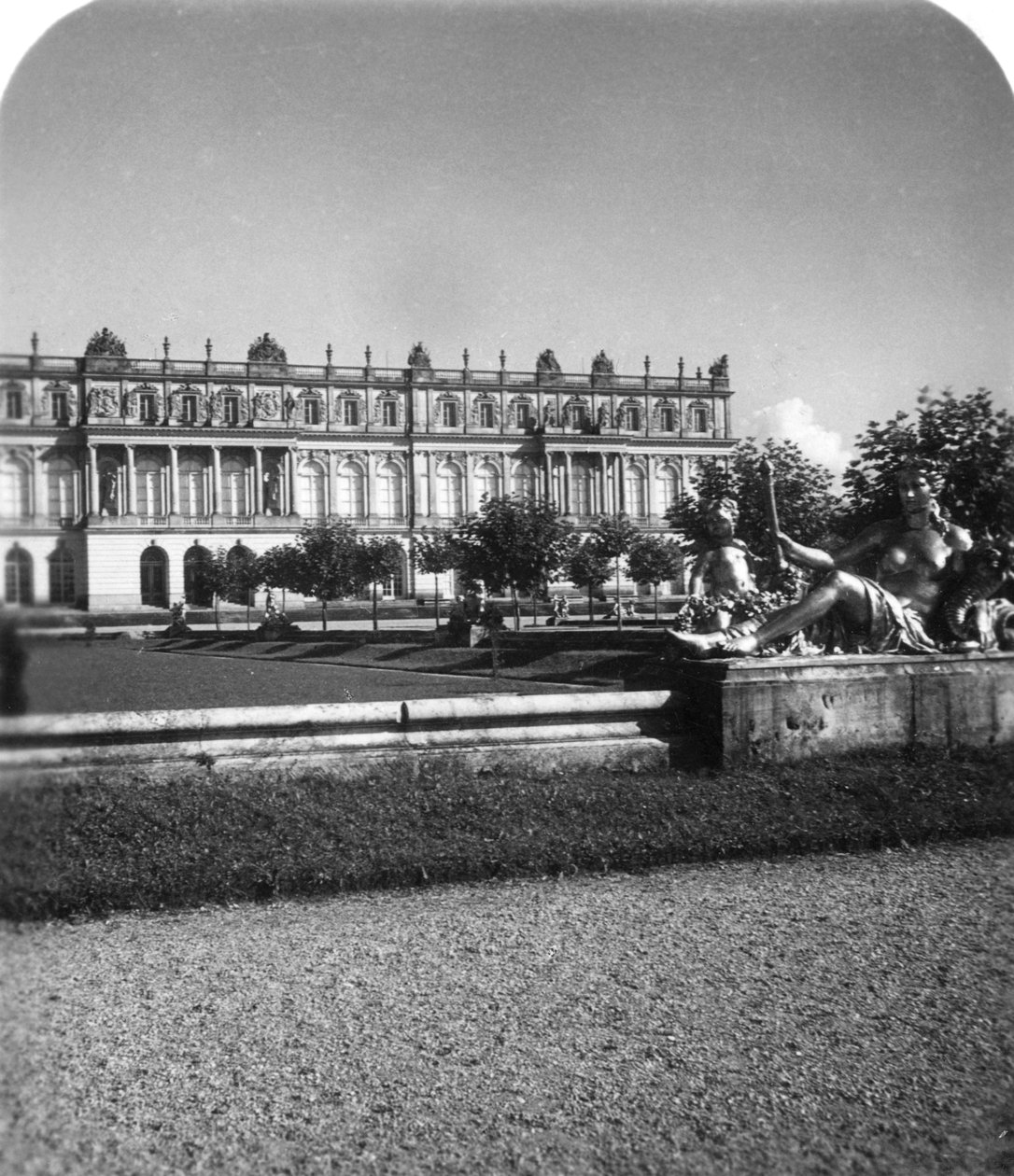 Palácio de Herrenchiemsee, Baviera, Alemanha, c1900s. de Wurthle and Sons