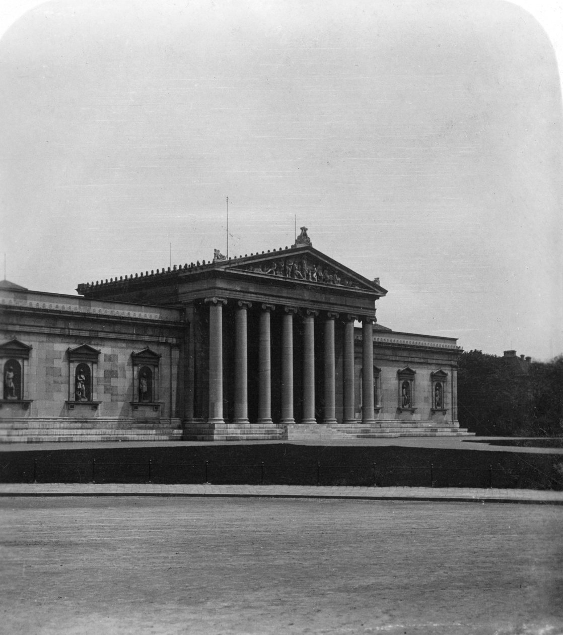 O Glyptothek, Munique, Alemanha, c1900s. de Wurthle and Sons