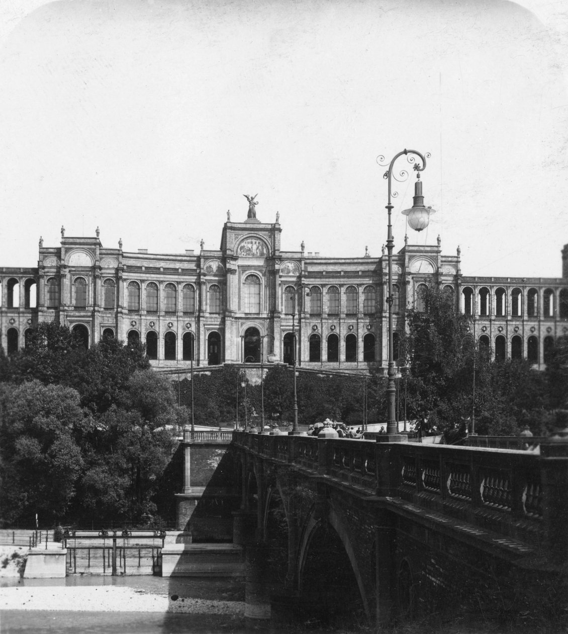 O Maximilianeum, Munique, Alemanha, c1900. de Wurthle and Sons