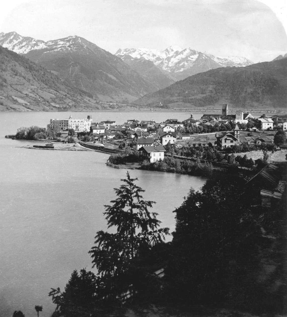 Zell am See, Salzburgo, Áustria, c1900s. de Wurthle and Sons