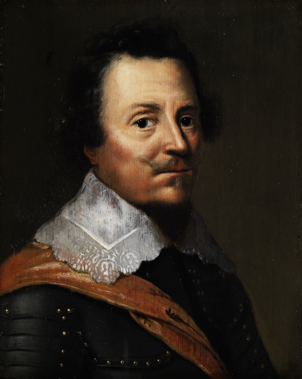 Retrato do Conde Ernst Casimir de Nassau (1573-1632) de Wybrand de Geest
