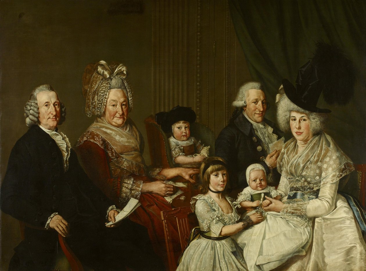 Pieter de Clercq (1731-1807) e a sua família de Wybrand Hendriks