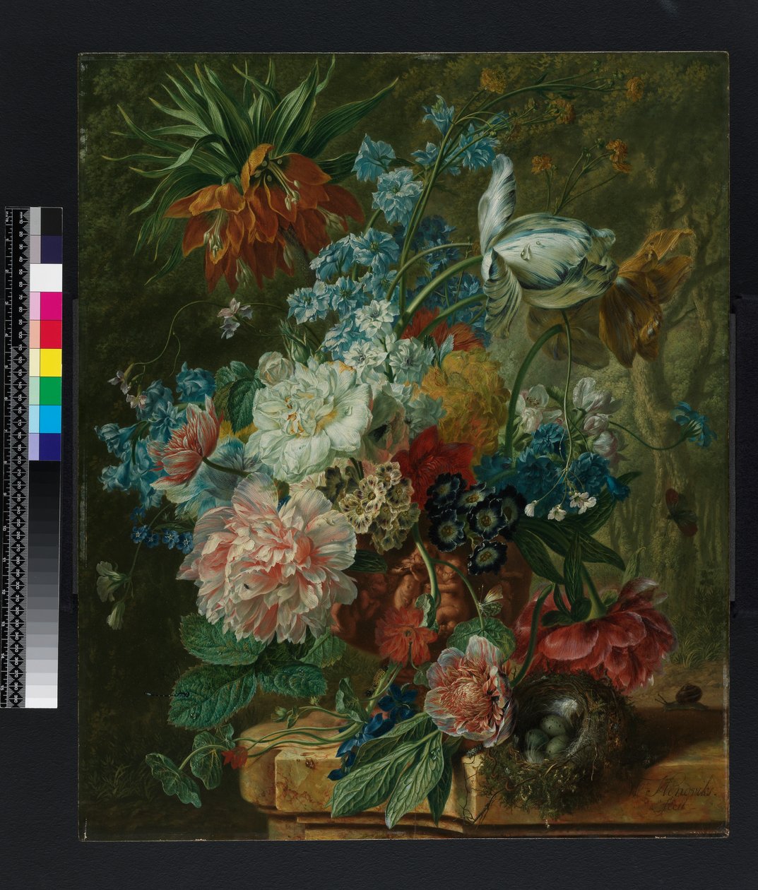 Vaso de flores, antes de 1831 de Wybrand Hendriks