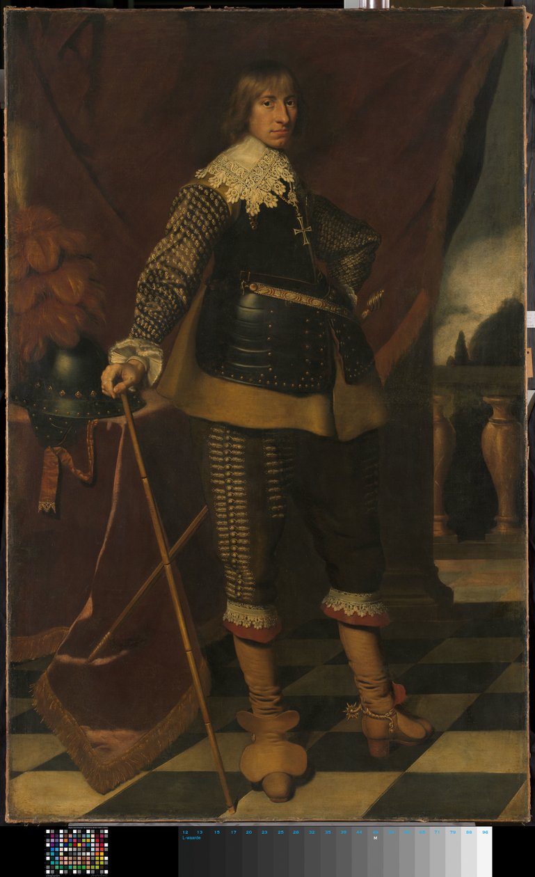Retrato de Henrique Casimiro I (1612-40), Conde de Nassau-Dietz de Wybrand de Geest (I)