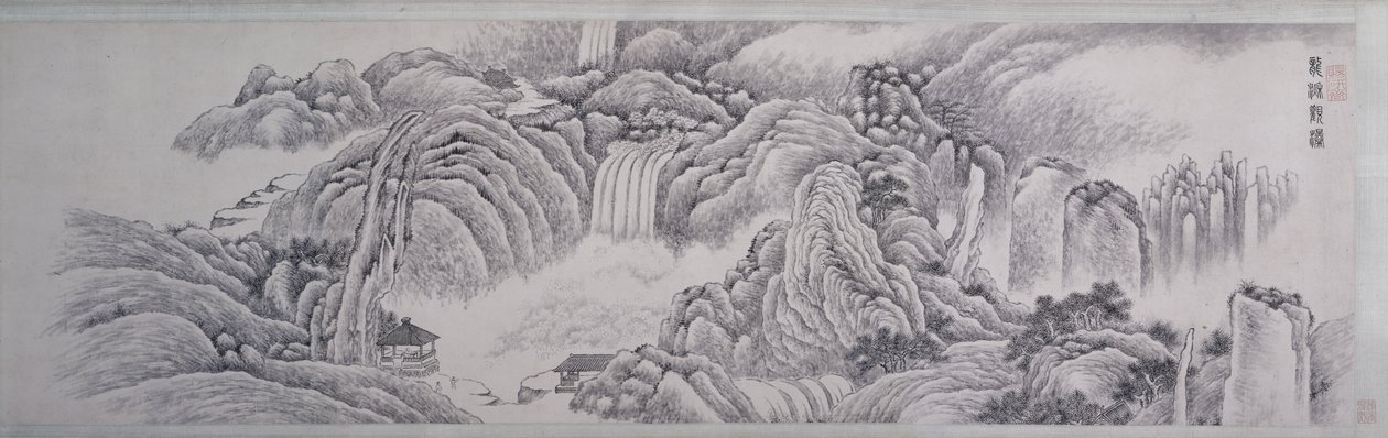 Ver as quedas de água em Longqiu de Xi Dai