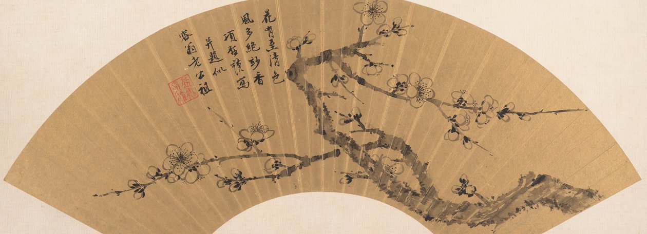 Ramo de Blossoming Plum. de Xiang Shengmo