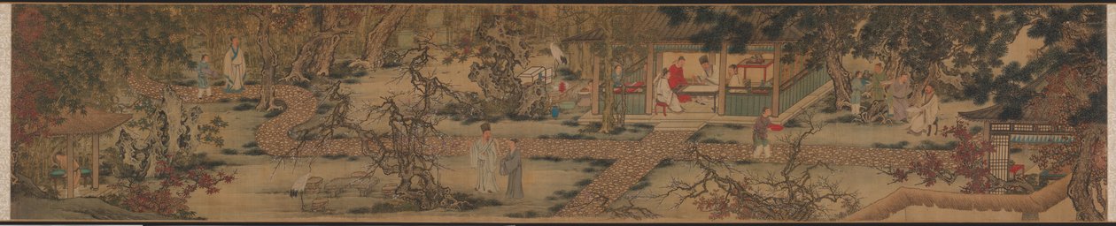 The Nine Elders of the Mountain of Fragrance, 1426-1452. de Xie Huan