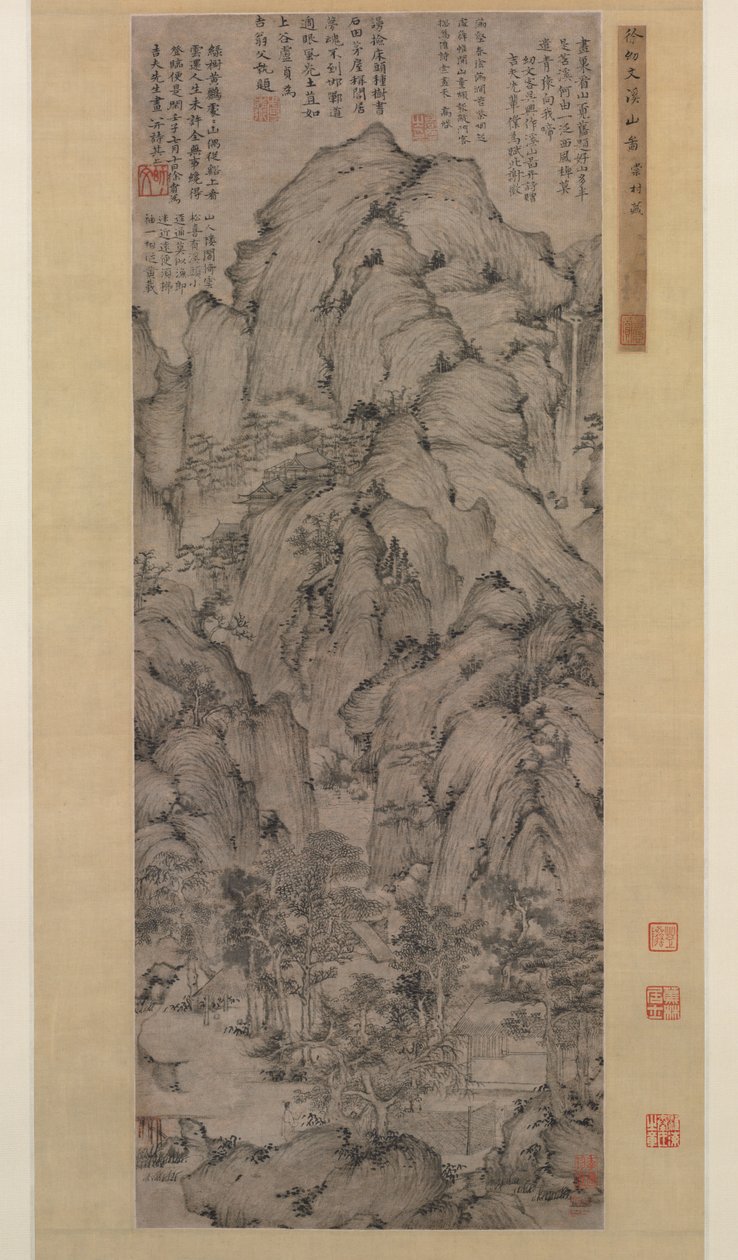Córregos e Montanhas, 1372. de Xu Ben