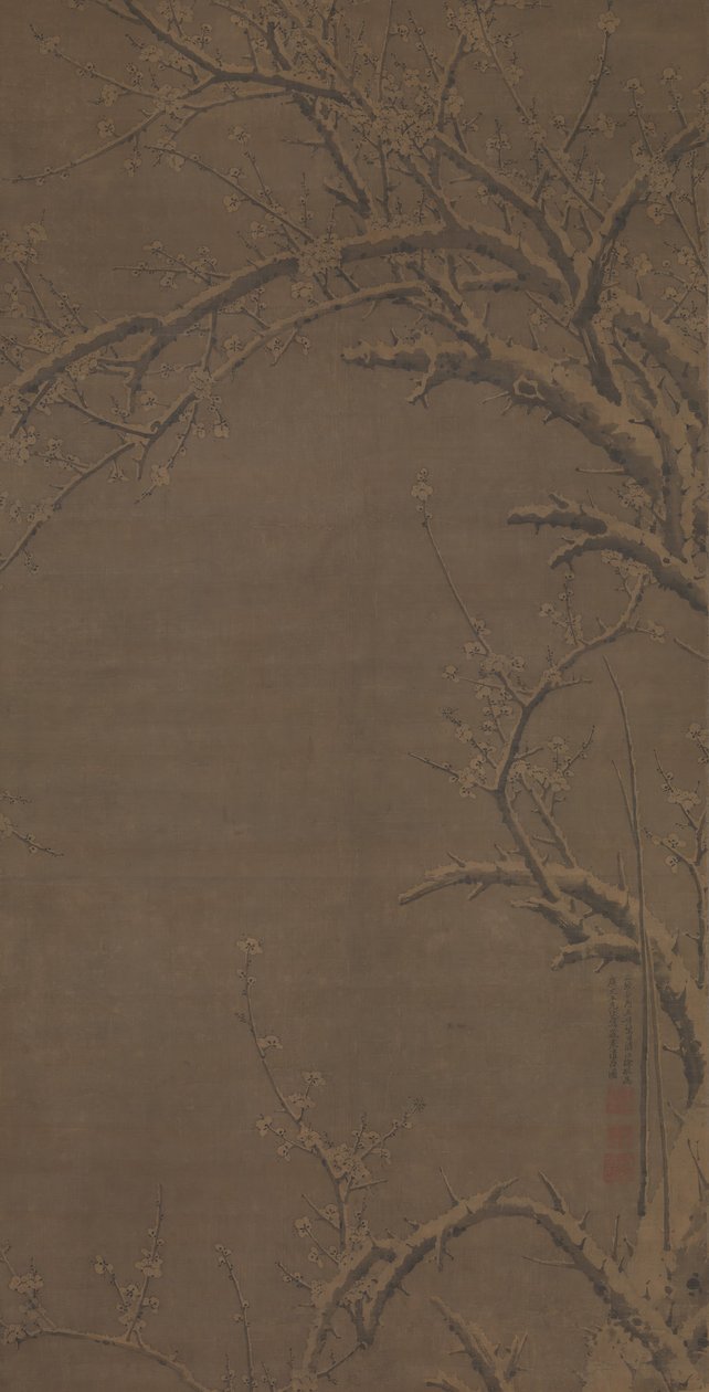 A Pura Brancura do Inverno, datada de 1441. de Xu Jing