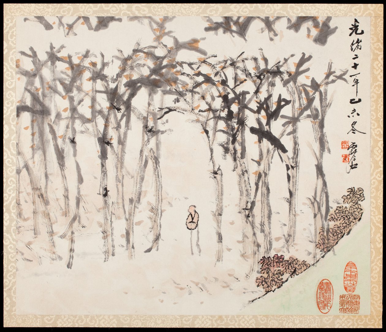 Paisagens para Liu Songfu de Xugu