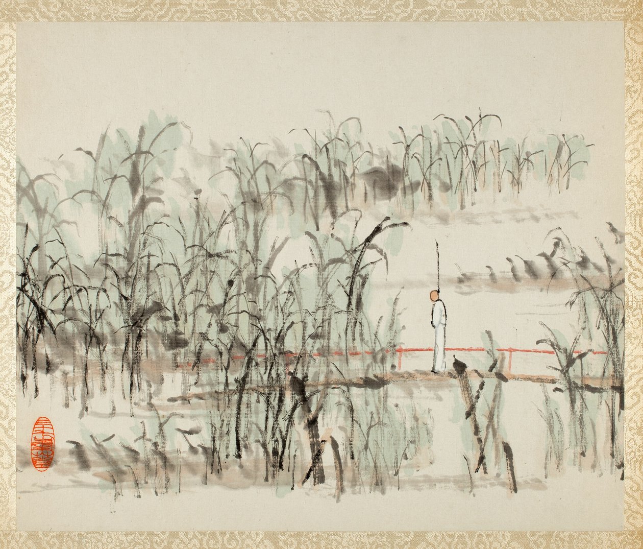 Paisagens para Liu Songfu de Xugu