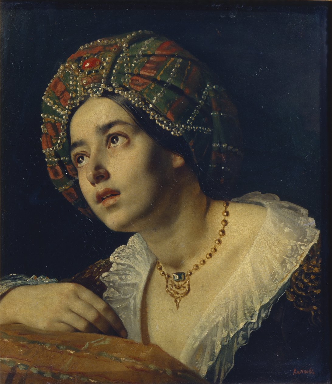Uma mulher turca de Yakov Fyodorovich Kapkov