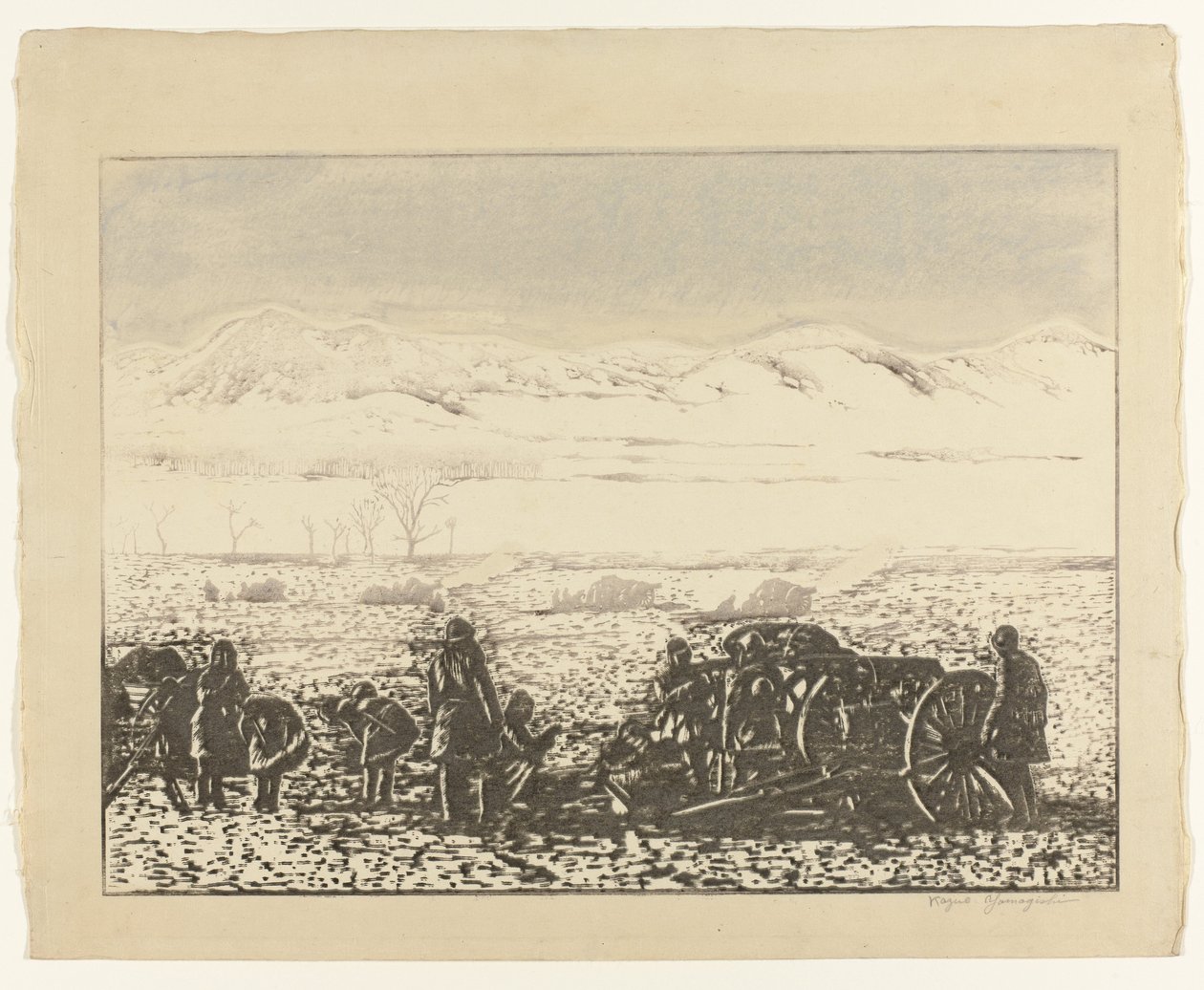 Paisagem de Guerra
Senso fukei de Yamagishi Kazue (signed by artist)