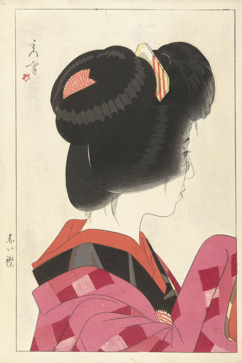 Colarinho Vermelho, 1928 de Yamakawa Shuho