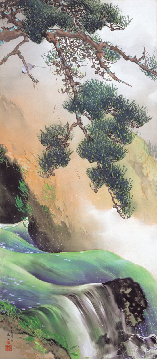 Primavera da montanha de Yamamoto Shunkyo