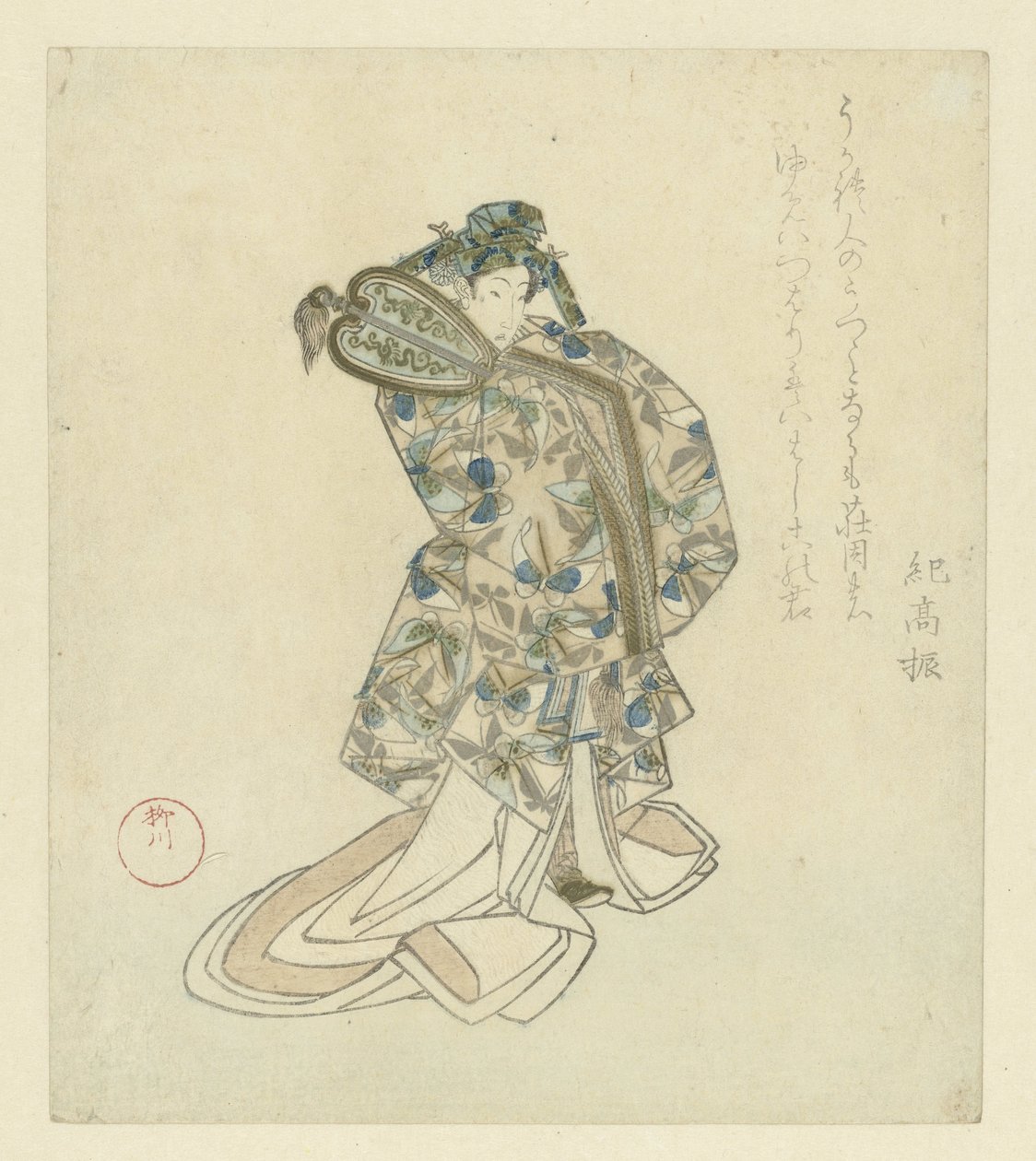 O dançarino de Yanagawa Shigenobu (I)