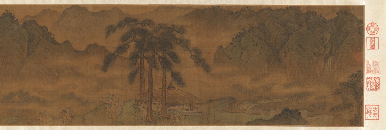 Uma Missão Diplomática ao Jin, cerca do final da década de 1150. de Yang Bangji