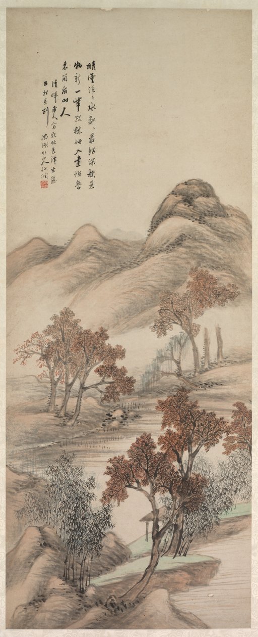 Paisagem de outono de Yang Borun
