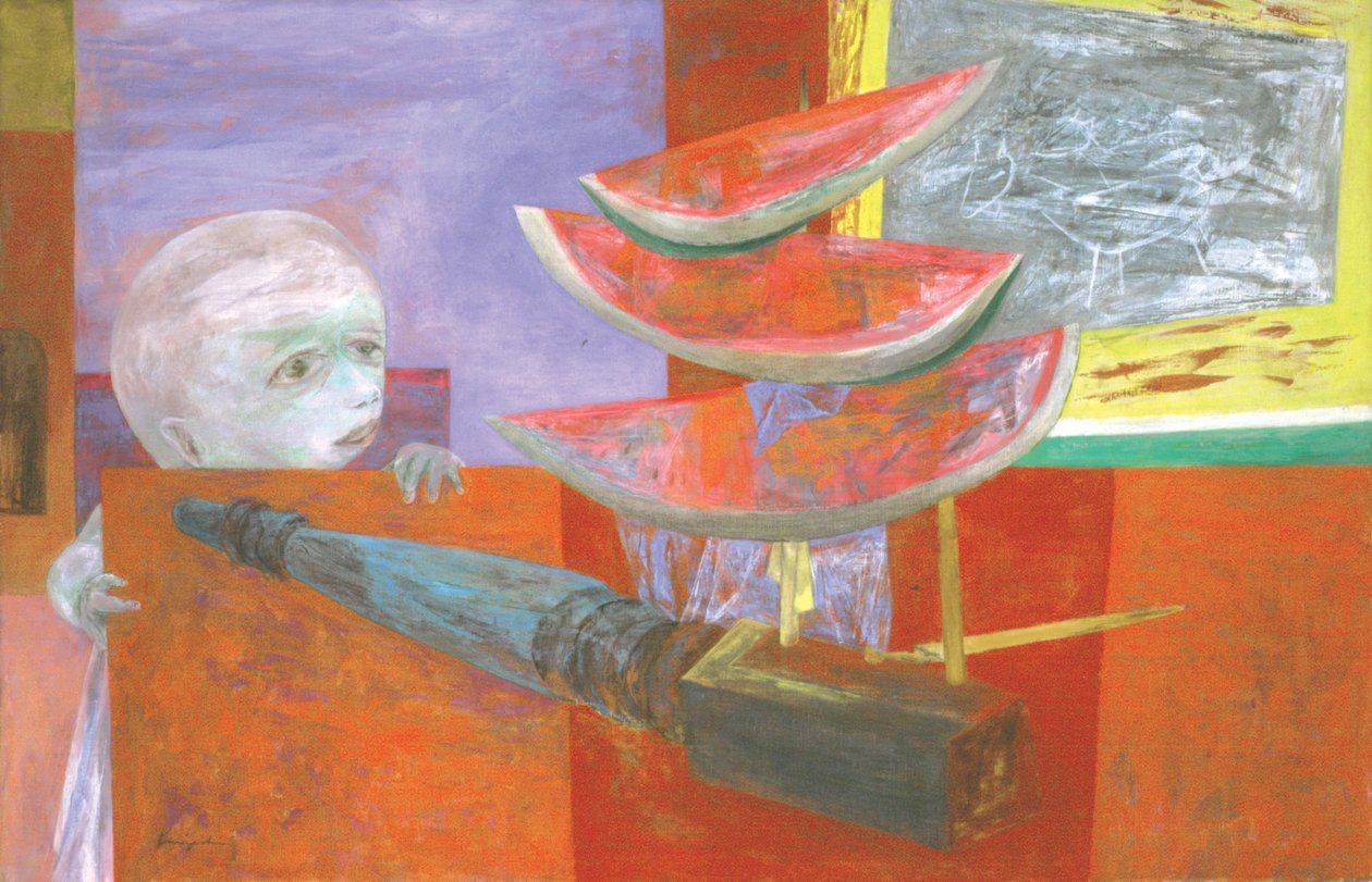Fruto Proibido de Yasuo Kuniyoshi
