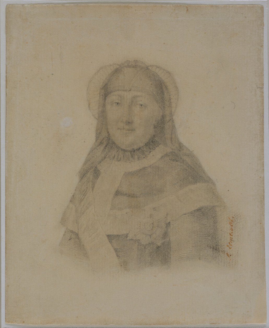 Catarina II de luto, 1762 de Yefgraf Petrovich Chemesov