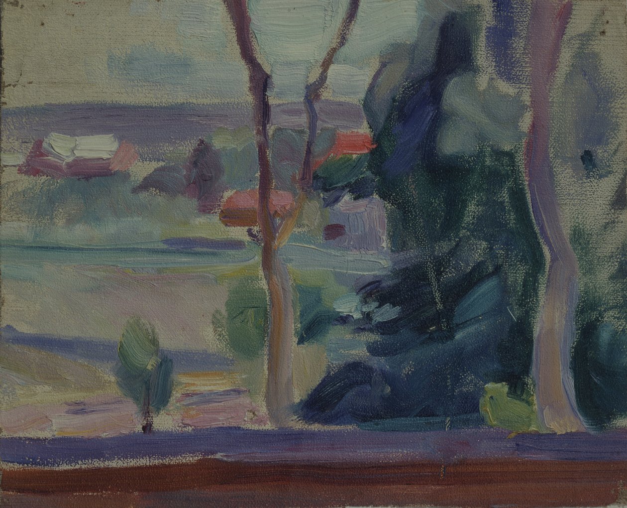 Paisagem, 1905 de Yelena Genrichovna Guro