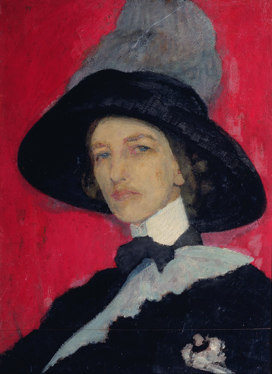 Auto-retrato, 1910 de Yelisaveta Sergeyevna Kruglikova