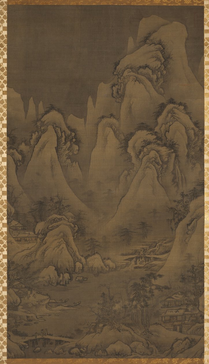 Paisagem de inverno, 1500s. de Yeoseol