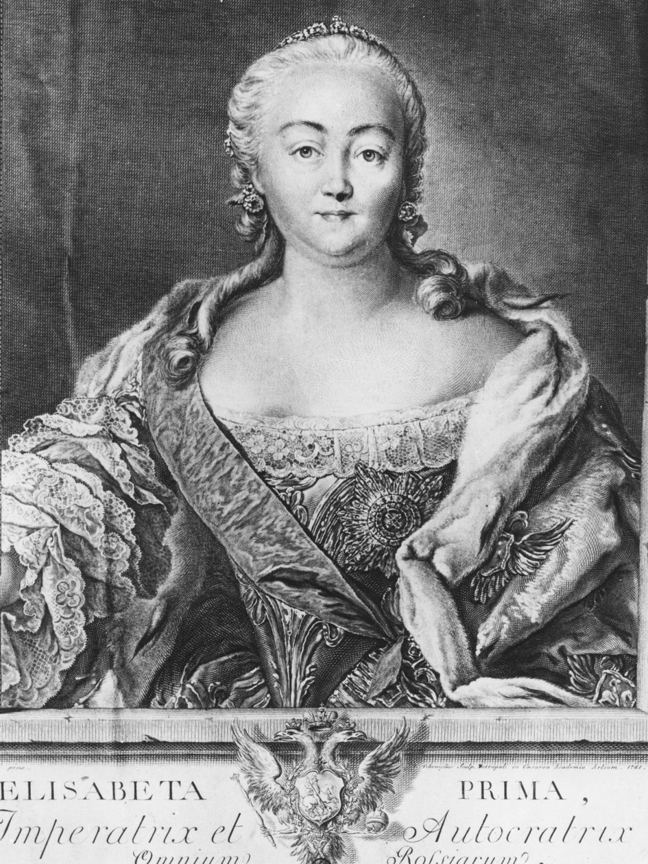Elizabeth I da Rússia de Yevgraf Chemesov