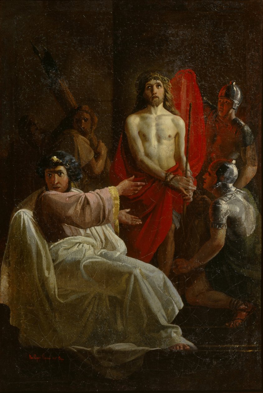 Cristo Antes de Pilatos, 1844 de Yevgraf Semyonovich Sorokin