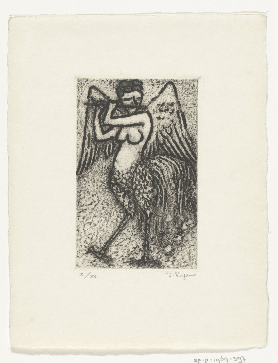 Sirene de apito de Yo Sugano (signed by artist)