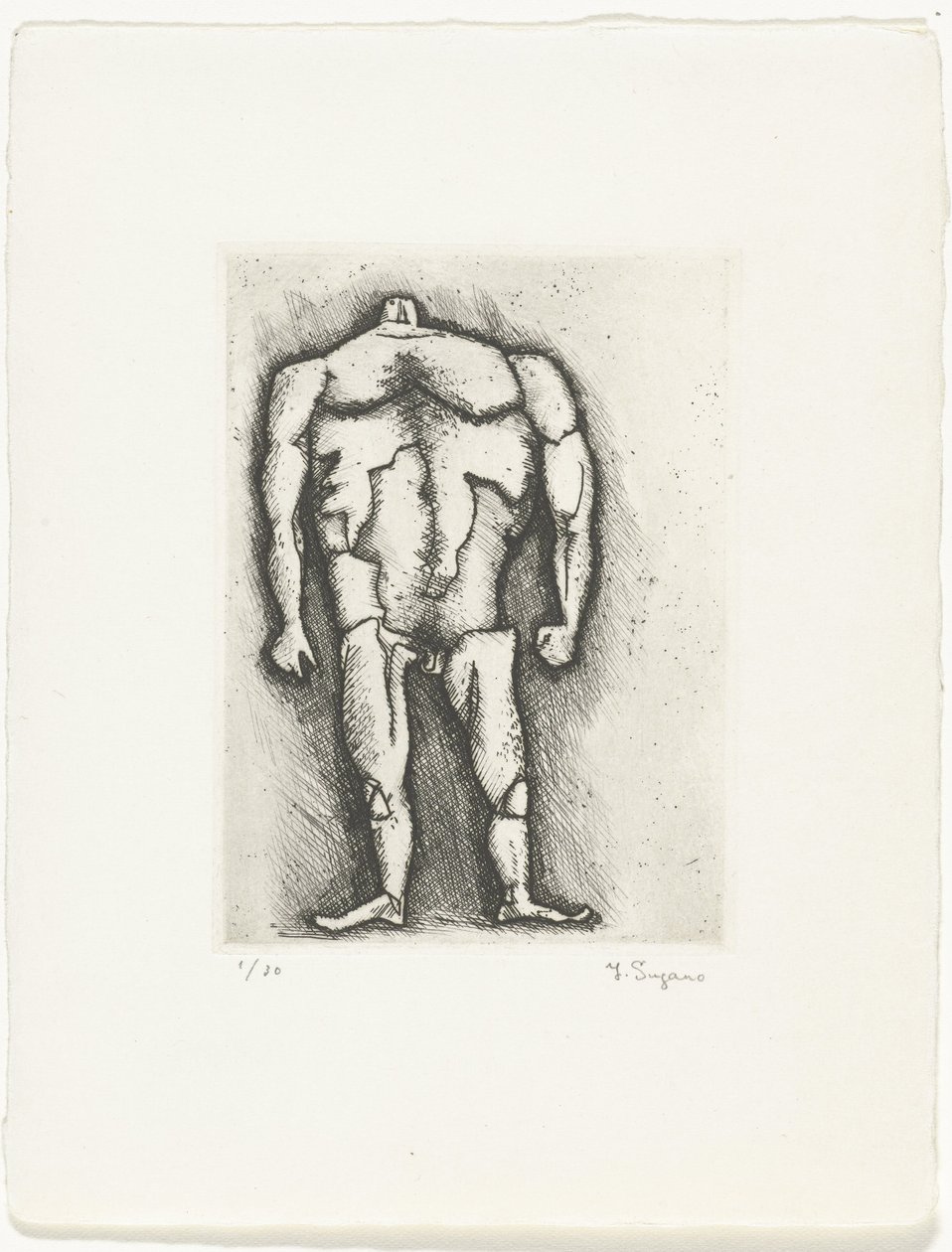 Homem forte de Yo Sugano (signed by artist)