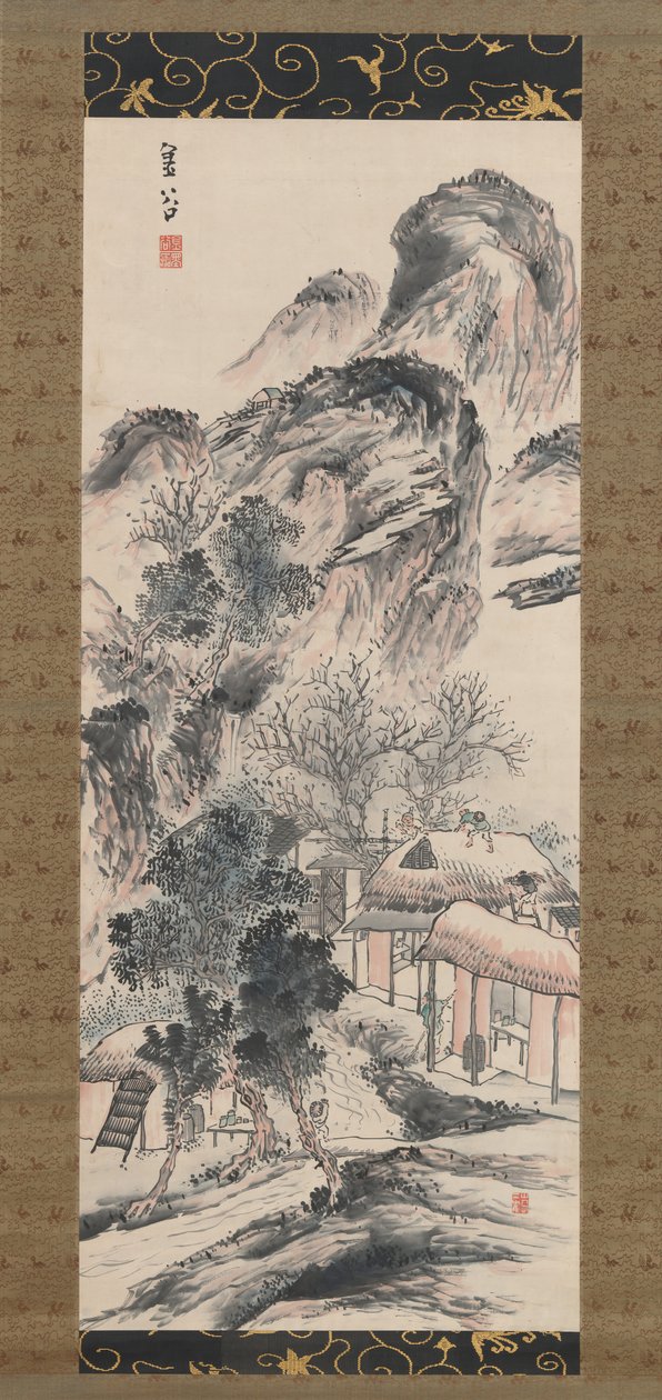 Limpeza de Primavera, século XIX. de Yokoi Kinkoku