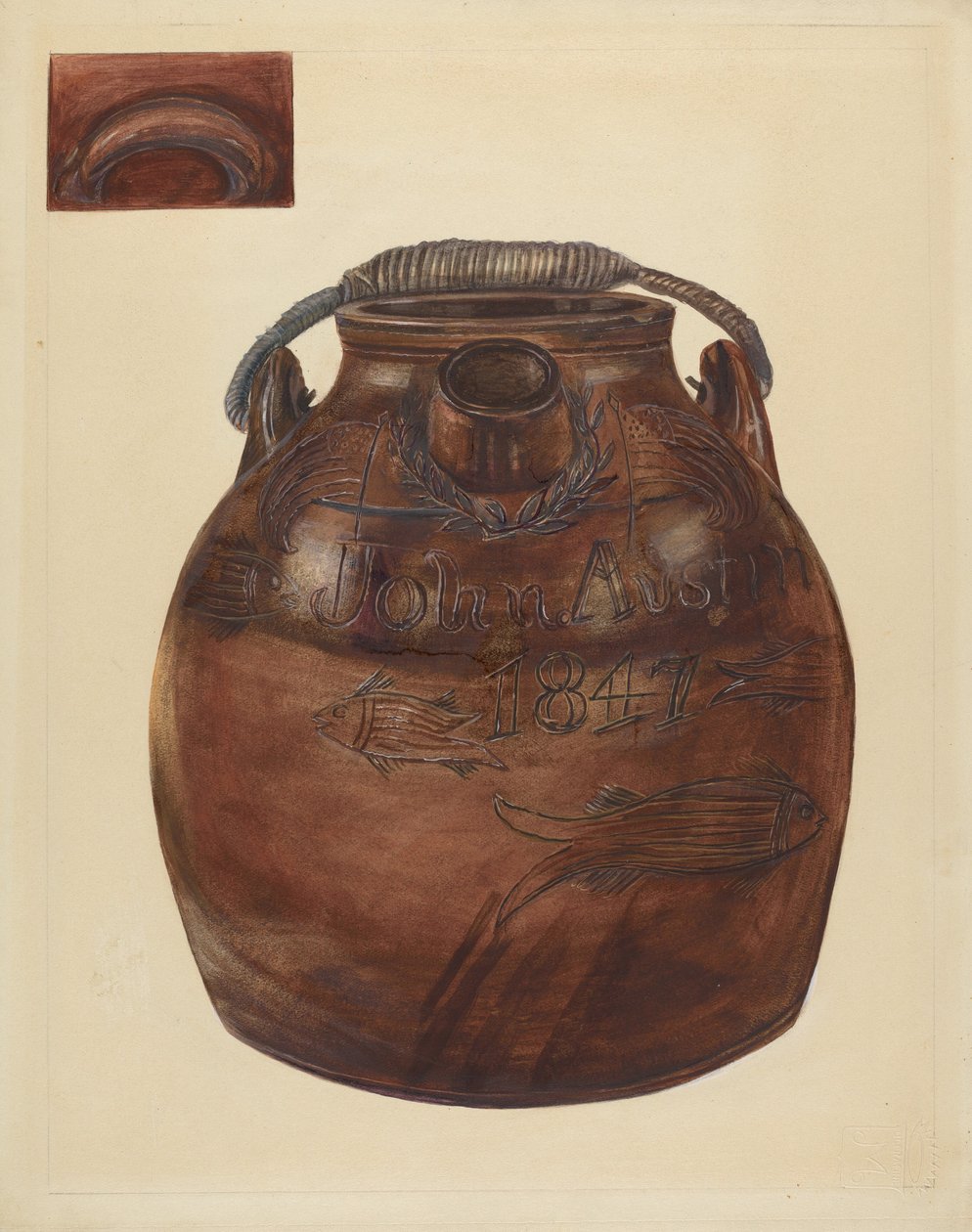 Cidra ou Jarro de Água, 19351942. de Yolande Delasser