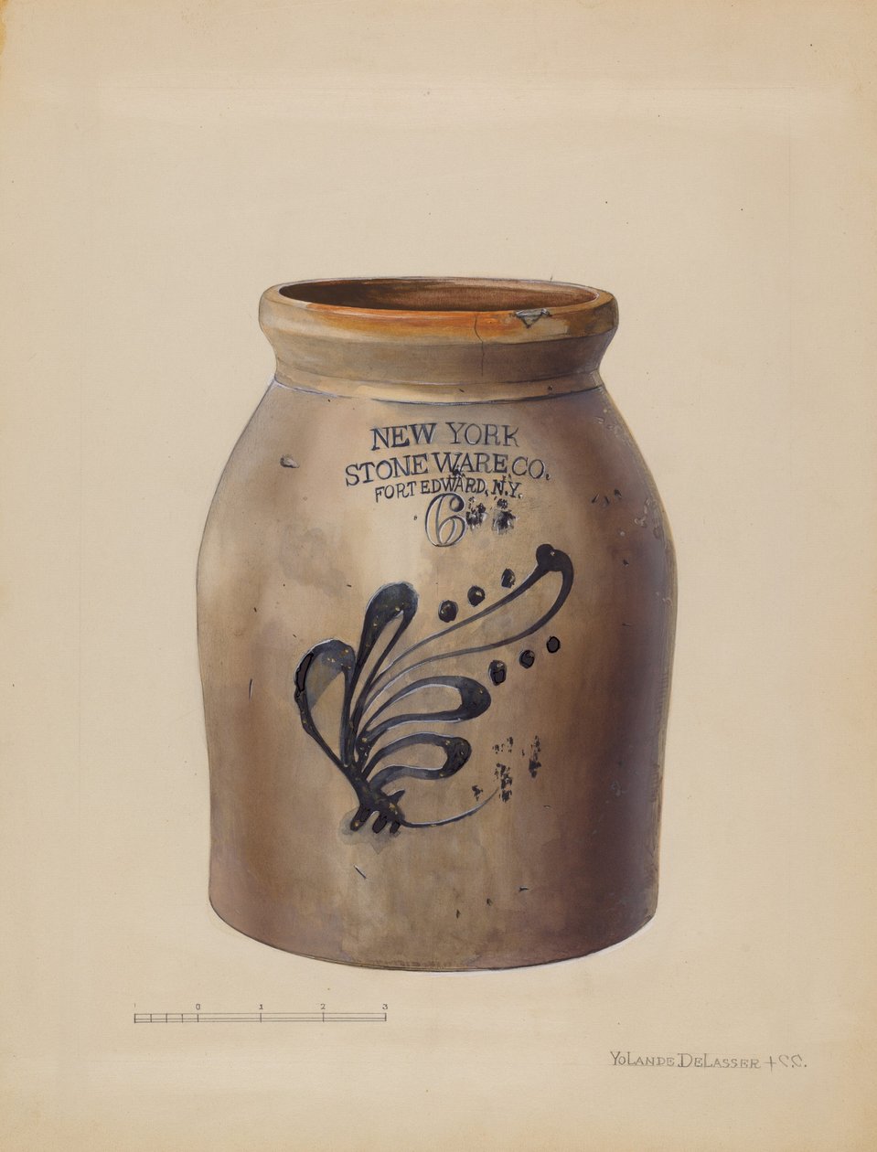 Jarro, c. 1936. de Yolande Delasser