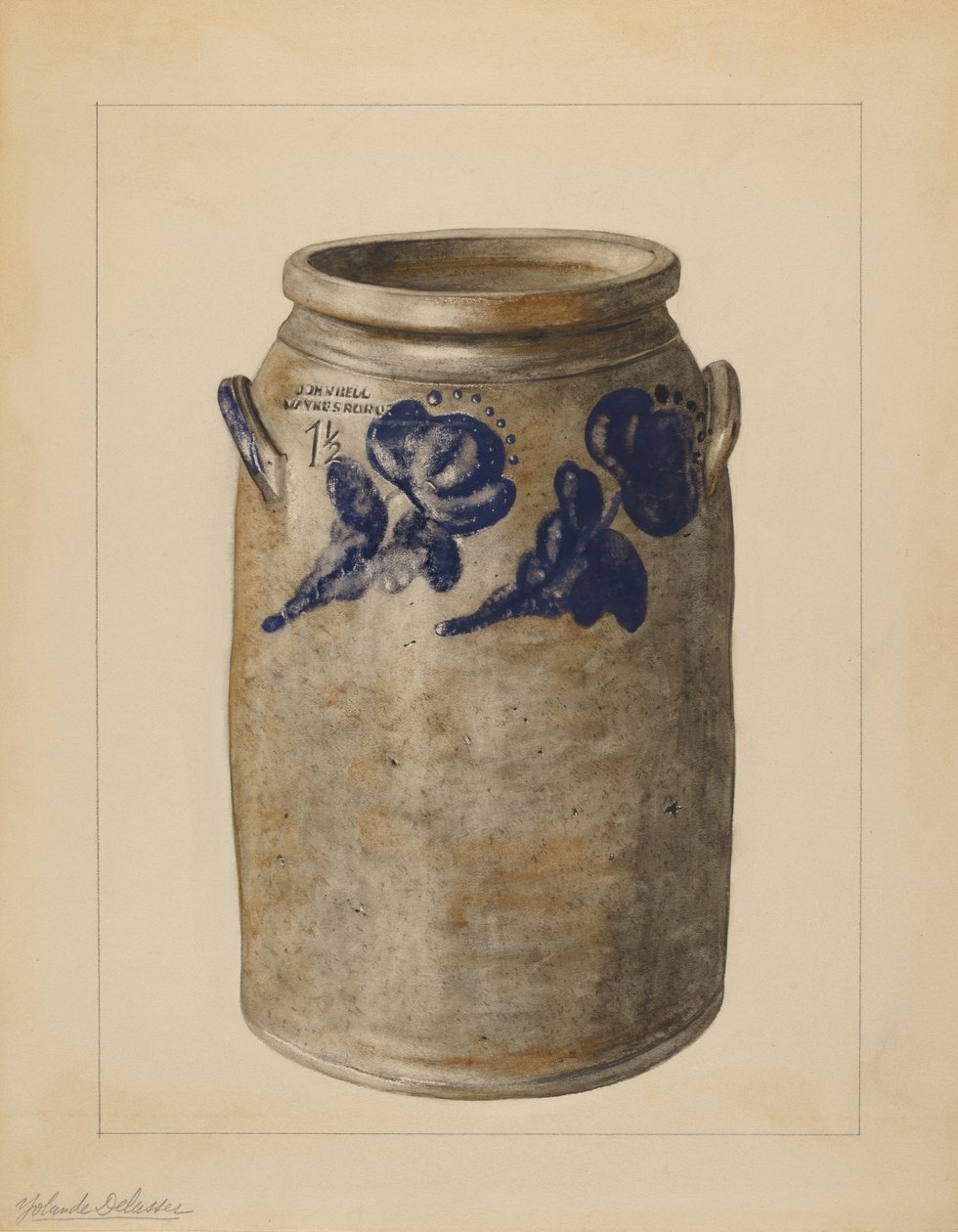 Jarro, c. 1937. de Yolande Delasser