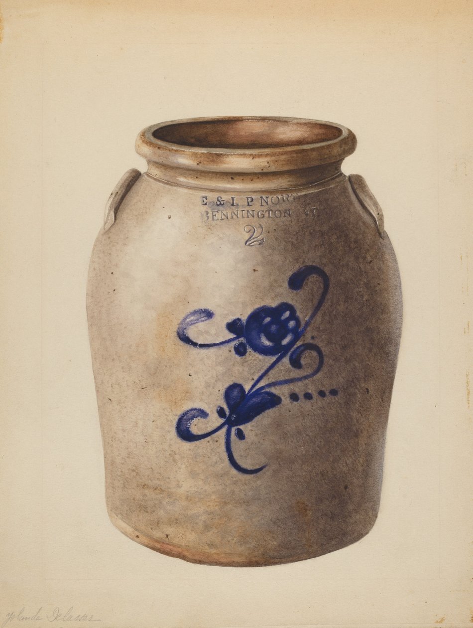 Jarro, c. 1937. de Yolande Delasser