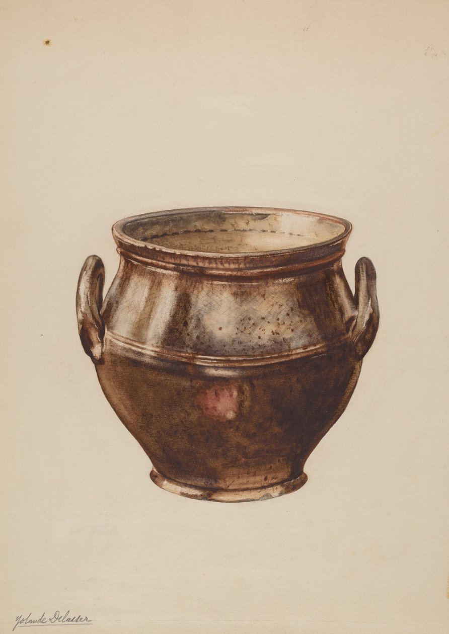 Sugar Bowl, c. 1937. de Yolande Delasser