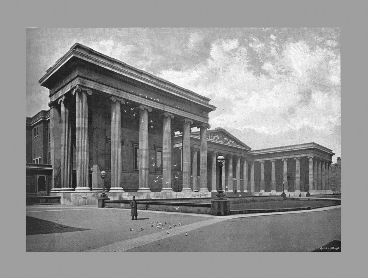 Museu Britânico, Londres, c1900 de York and Son
