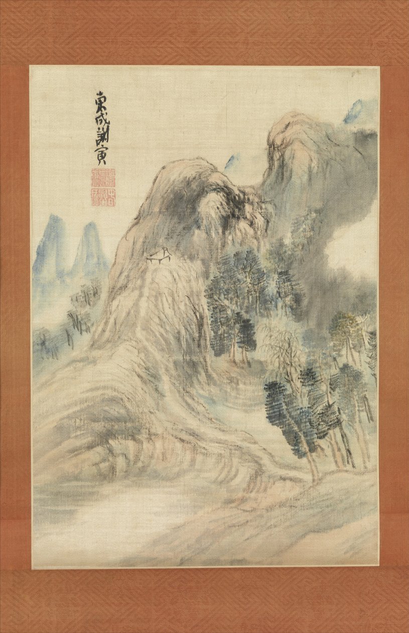 Autumn Landscape, ca. 1780. de Yosa Buson