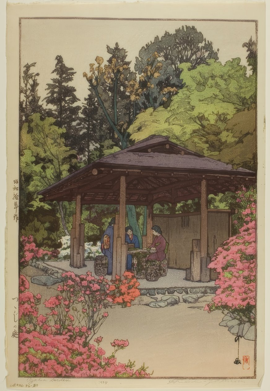Jardim Azalea de Yoshida Hiroshi