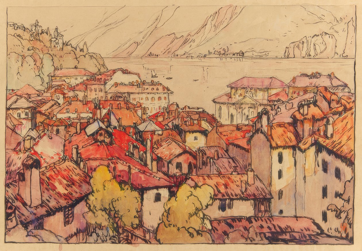 Lugano machi de Yoshida Hiroshi