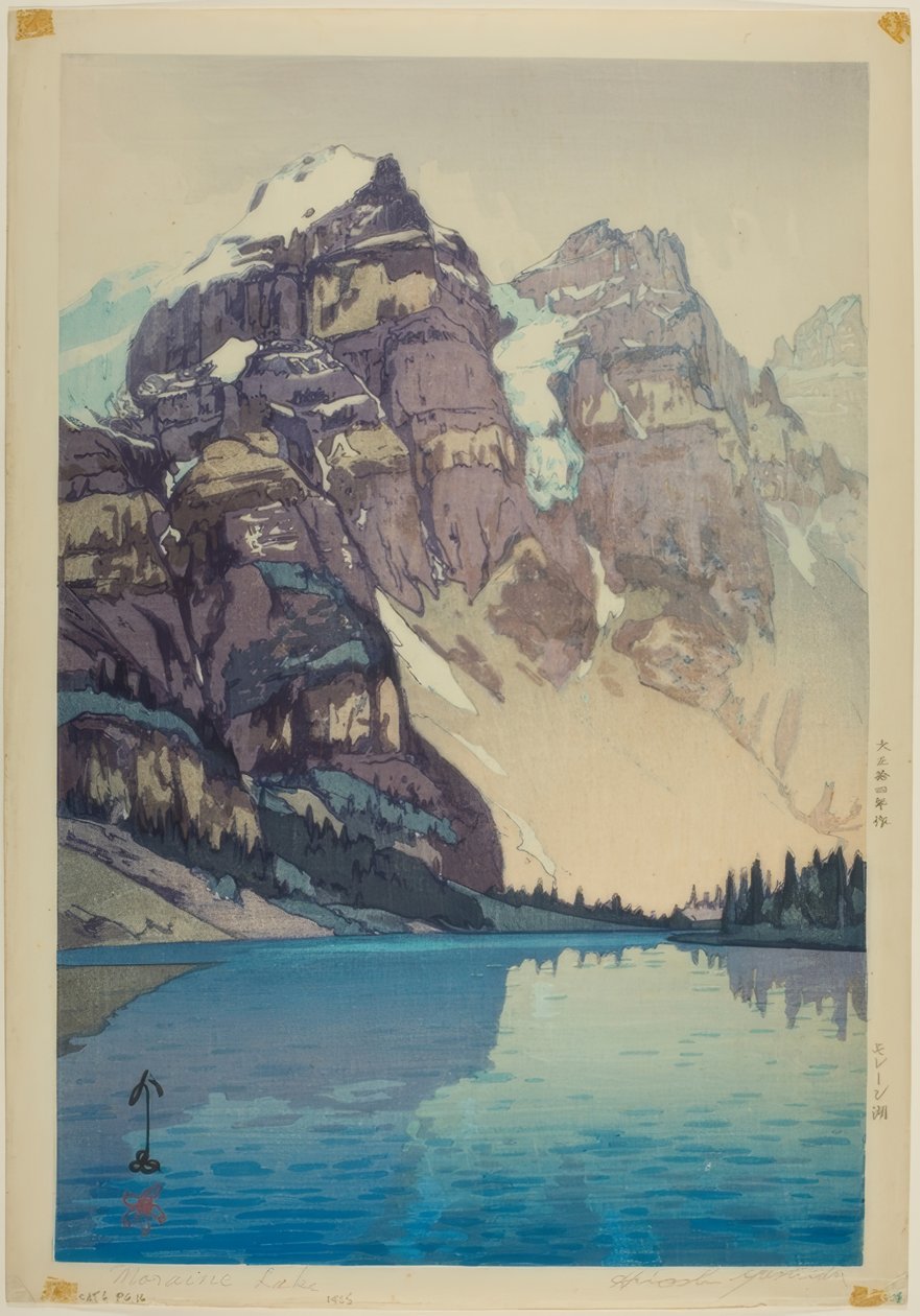 Lago Moraine de Yoshida Hiroshi