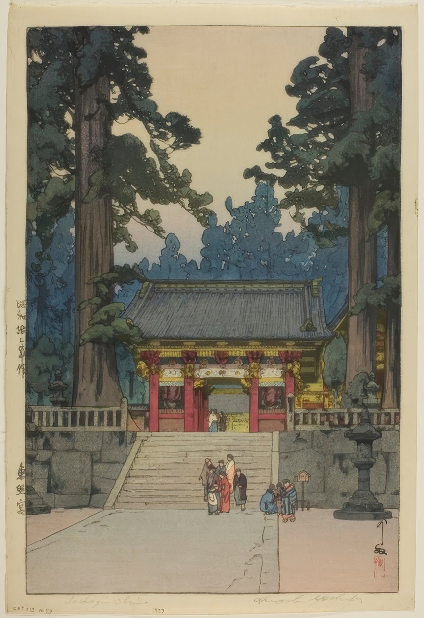 Santuário de Toshogu (Toshogu) de Yoshida Hiroshi