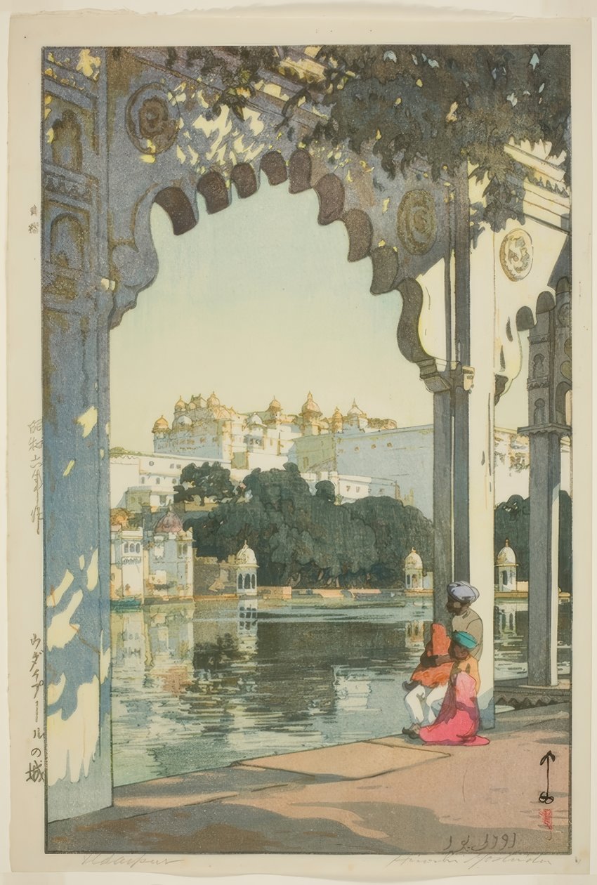 Castelo de Udaipur (Udaipuru no shiro) de Yoshida Hiroshi