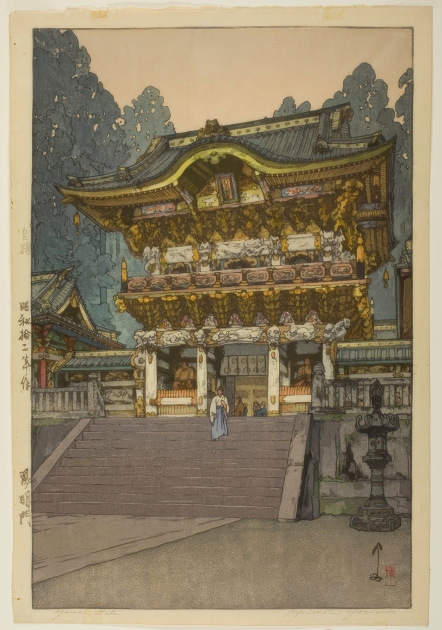 Portão Yomei de Yoshida Hiroshi