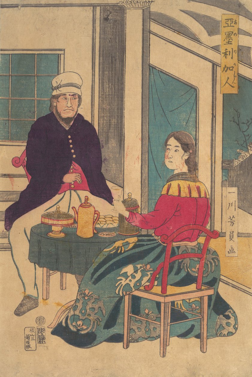 Amerikajin, 1862. de Yoshikazu