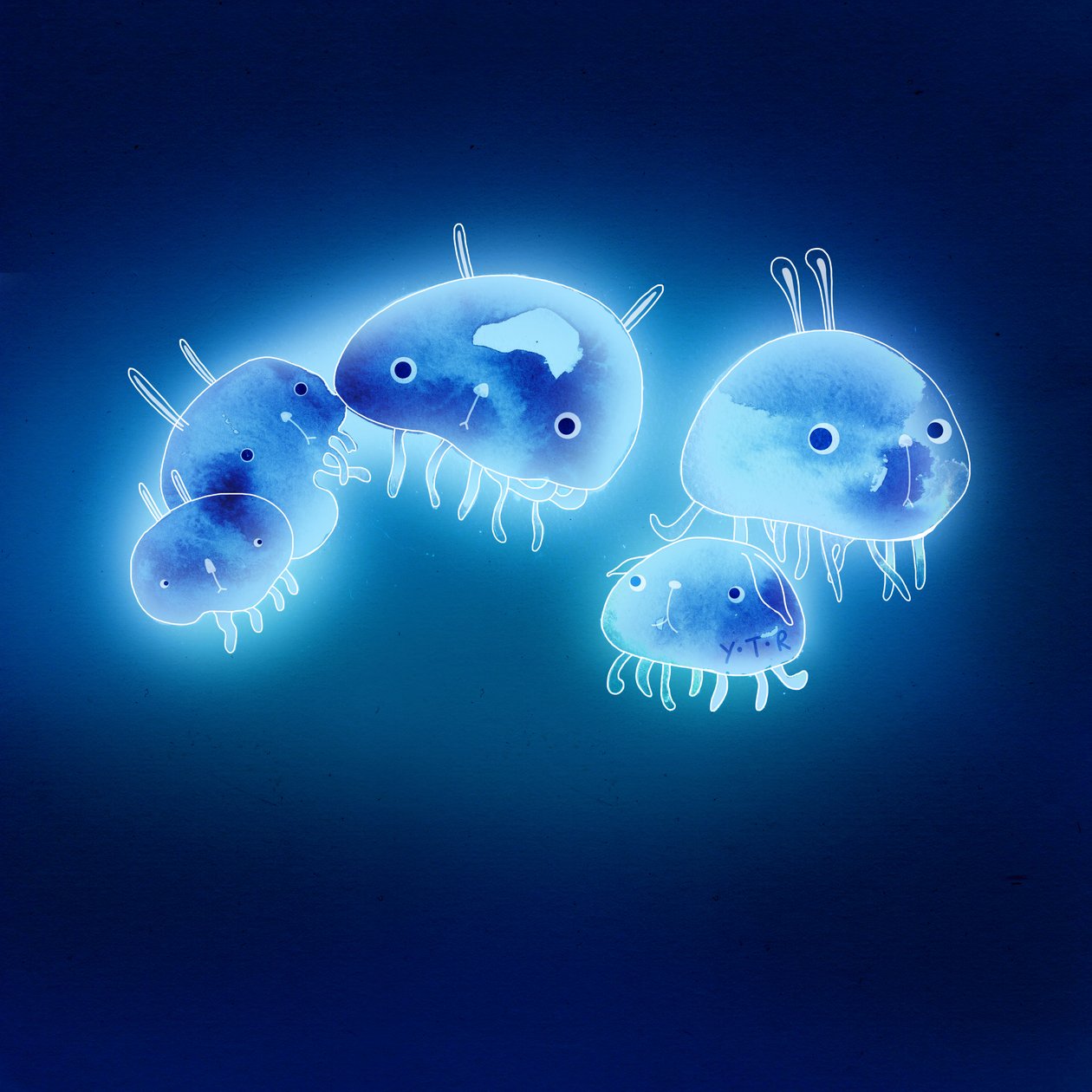 Jelly Fish, 2013 (mix de mídia) de Yoyo Zhao